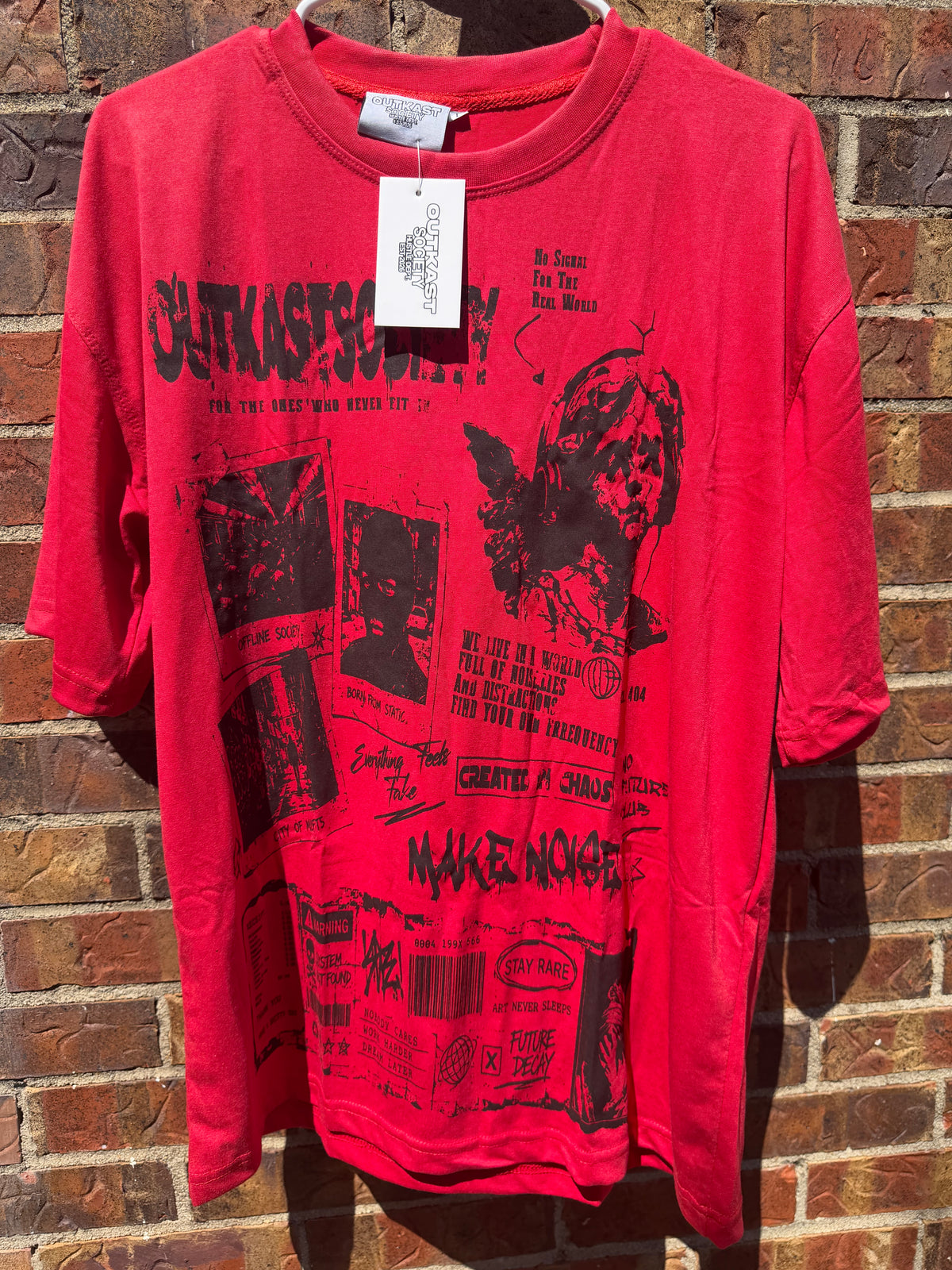 OutKast Society red T-shirt